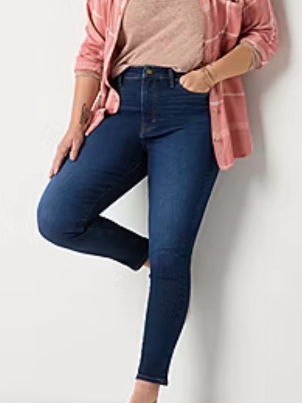 a.n.a dark wash Jeans